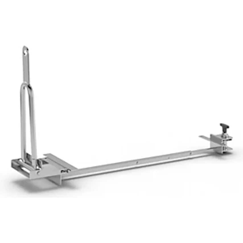 EUROKRAFTpro Tugger Train for Diverse Dollies Adapter for Gusset Plates for 3 Fr