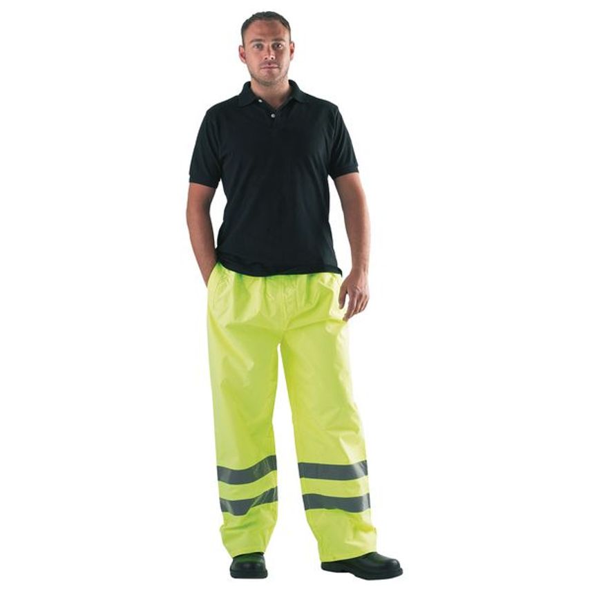 Hi-vis Trousers Yellow -  2XL