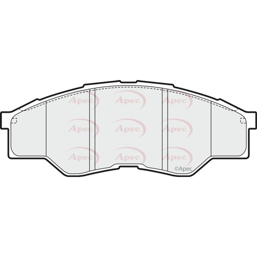 APEC Brake Pads (Front) (R90) - PAD1606
