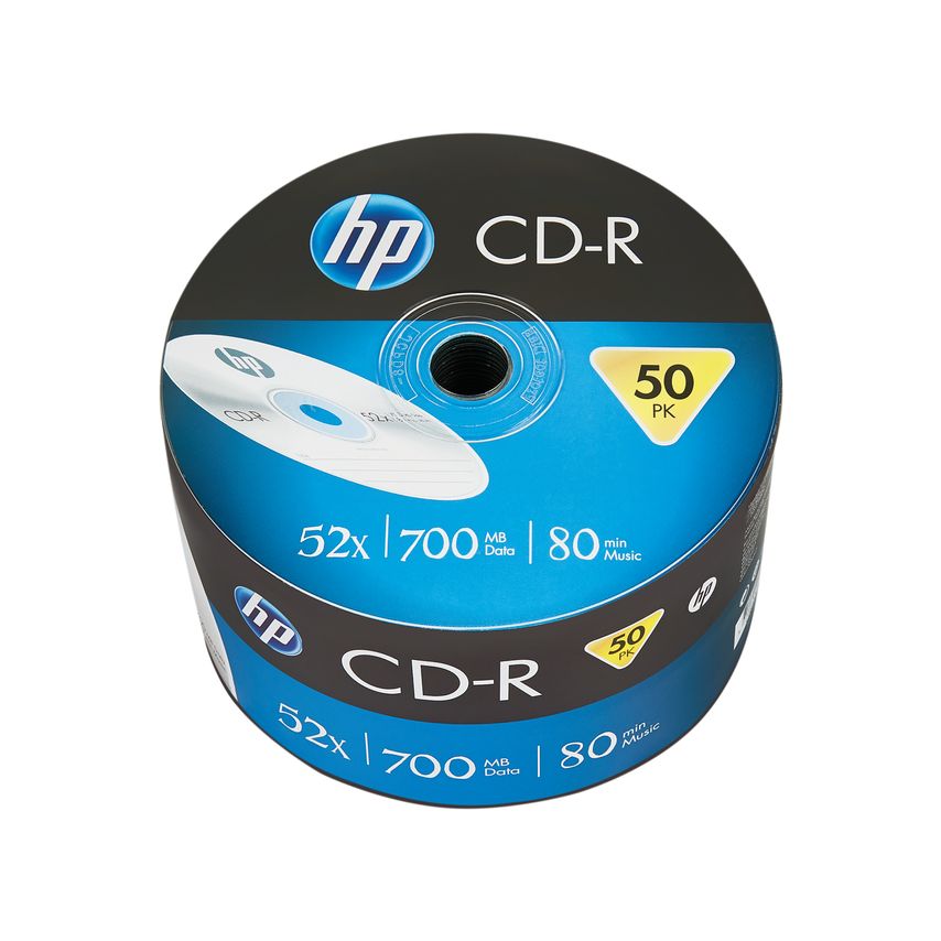 HP Cd-R 52X 700mb Wrap (Pack of 50) - 69300