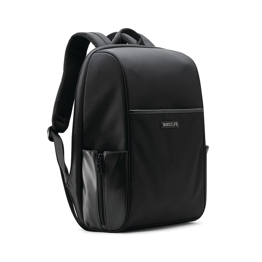 BestLife Calpe 2.0 15.6" Laptop Bag USB Black - BB-3538BK