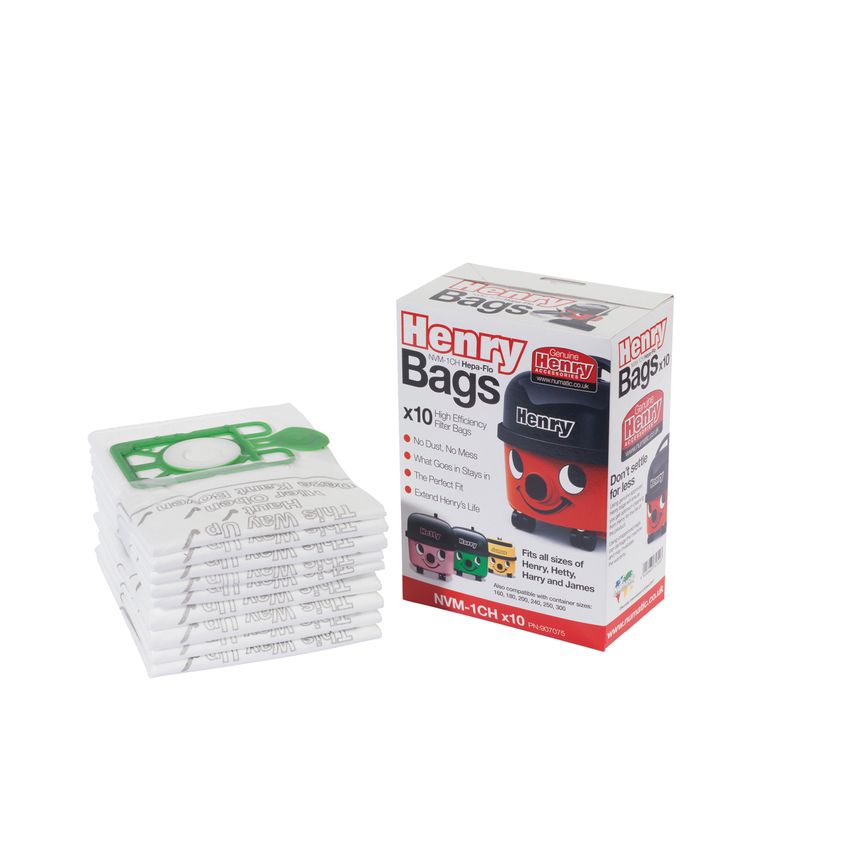 Vacuum Cleaner Bags for Henry Vacuum Cleaners (Pack of 10) KNI1C