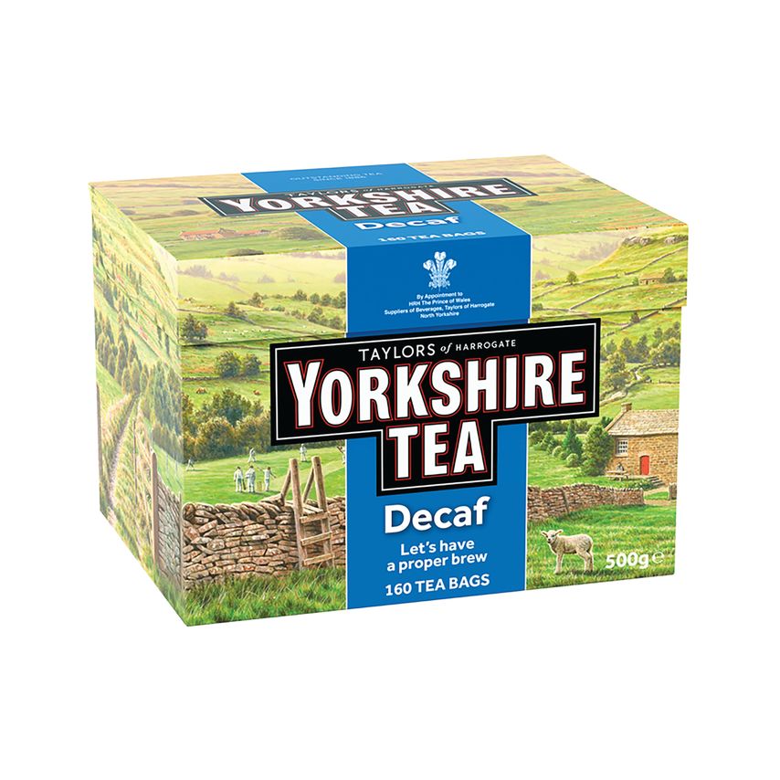 Yorkshire Tea Bags Decaff (Pack of 160) - 1114 YT