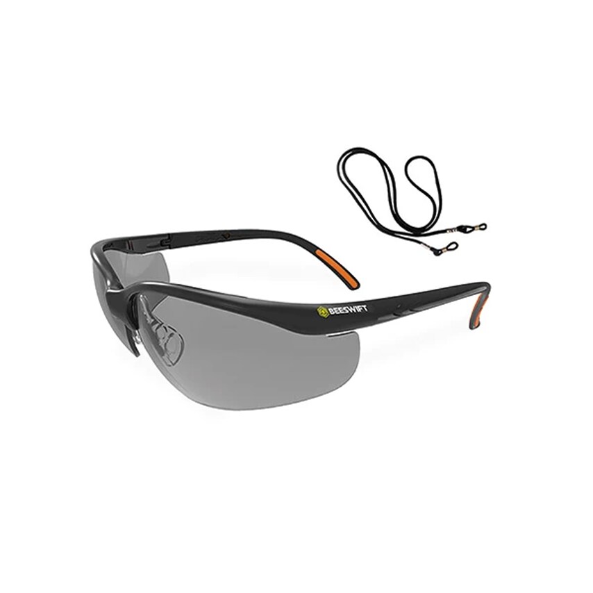 High Perform Lens Safety Specs Grey