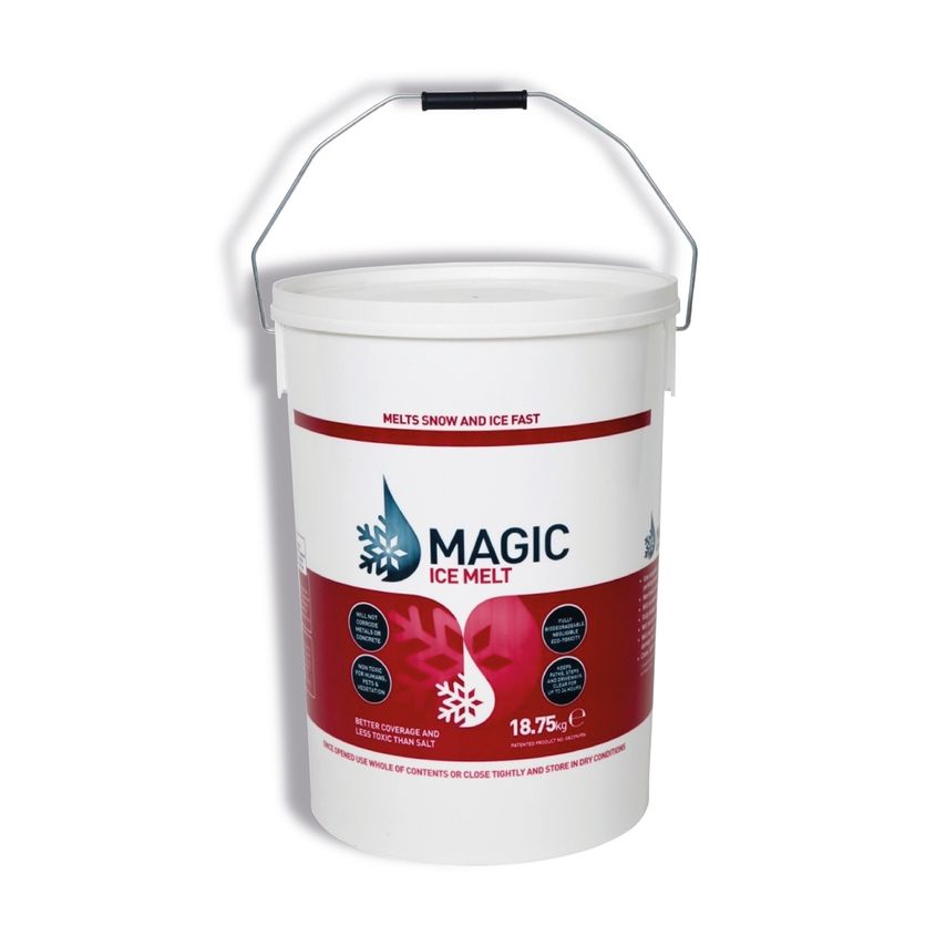 FD Winter Ice Melt Tub 18.75kg Melts Ice & Snow Fast - 320407