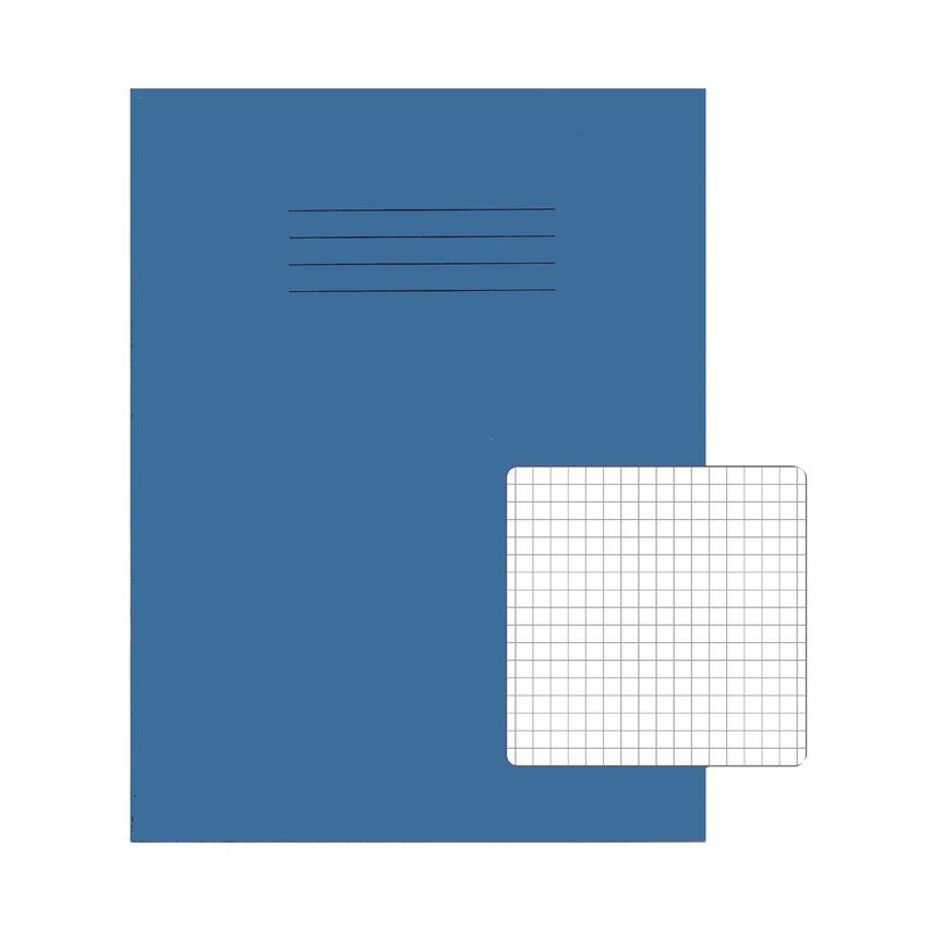Exercise Book 5mm Square 9x7 Light Blue (Pack of 100) - VC47289