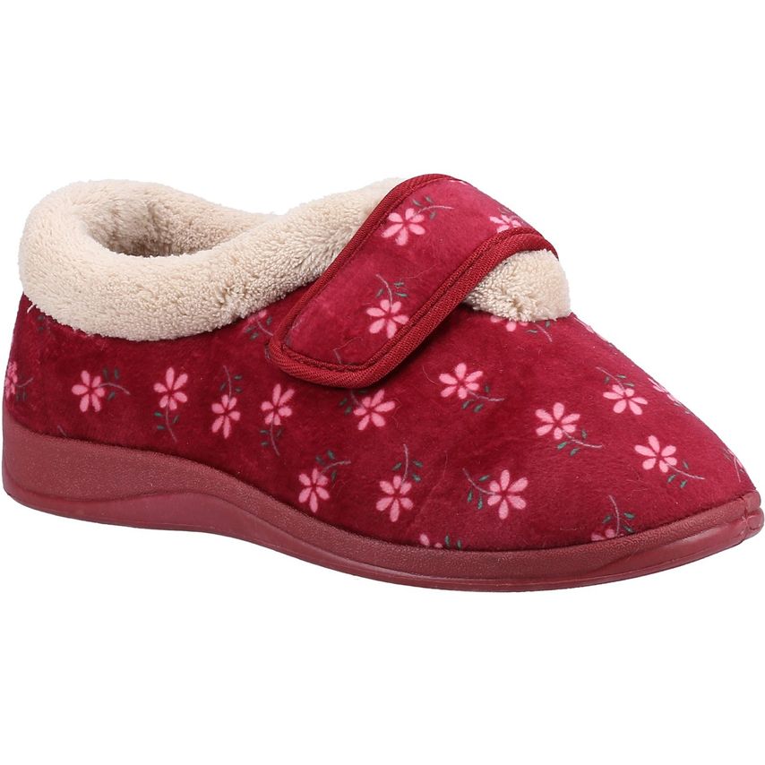 Fleet & Foster Tunnis Slippers Berry UK Size = 7 EU Size = 40 - Female