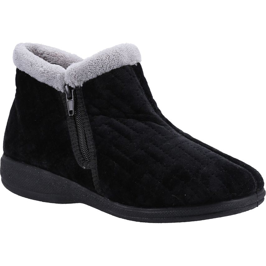 Fleet & Foster Perendale Slippers Black UK Size = 8 EU Size = 41 - Female