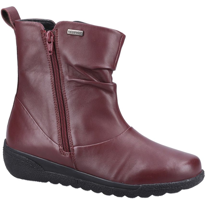 Fleet & Foster Brecknock Boots Burgundy UK Size = 7 EU Size = 40 - Female