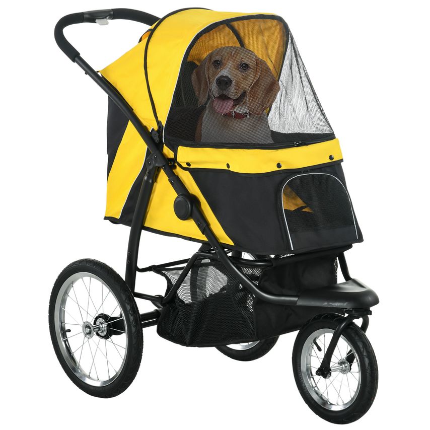 Foldable 3 Wheel Pet Stroller