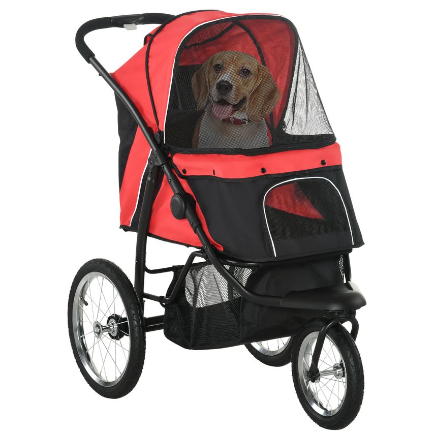 Foldable 3 Wheel Pet Stroller