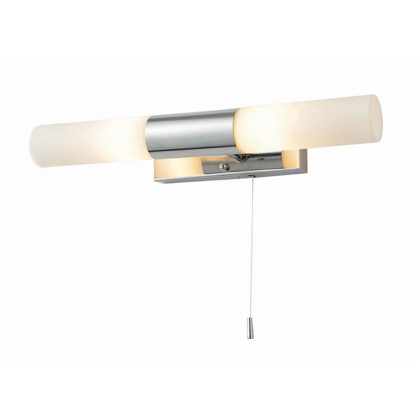 Forum ARIES 2 Light Bathroom Wall Lamp Chrome IP44