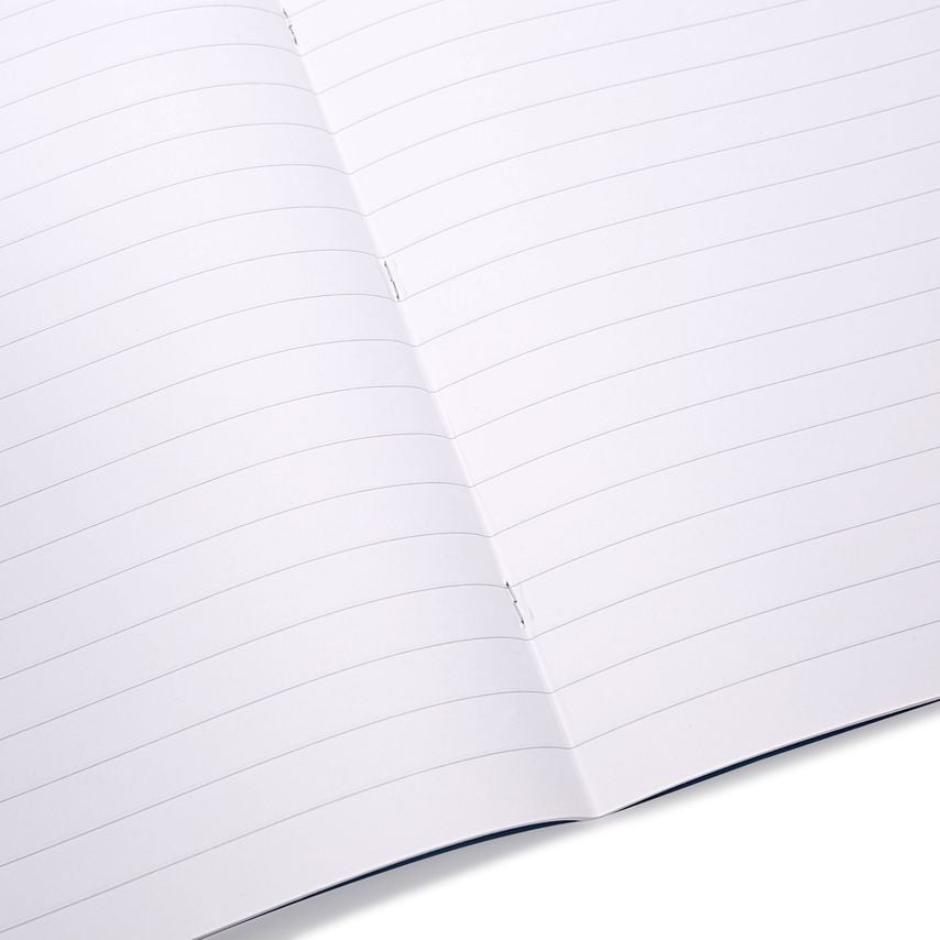 A4 Exercise Book 32 Page Feint Ruled 15mm Light Blue (Pack 100) - VDU014-149-2