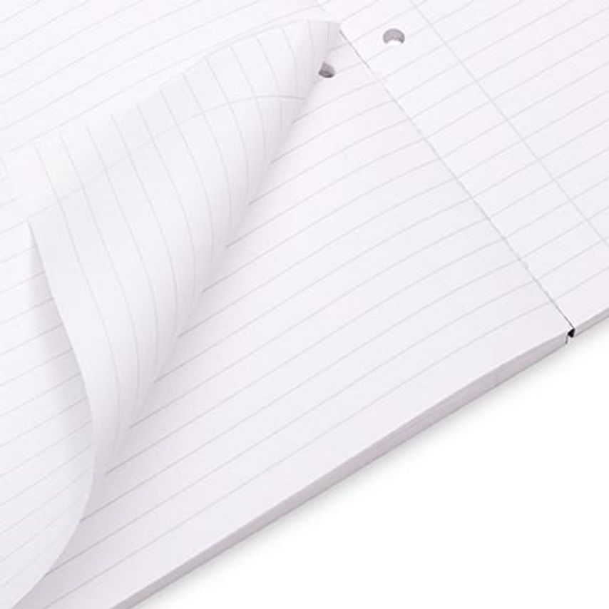 A4 Refill Pad 320 Page Feint Ruled 6mm with Margin, Pack of 3 - SDNM-2