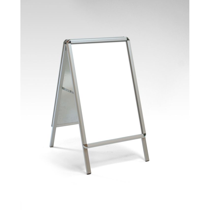 Seco Aluminium Snap Frame A-Board 32mm 20 x 30 Inches Silver - 2030AB