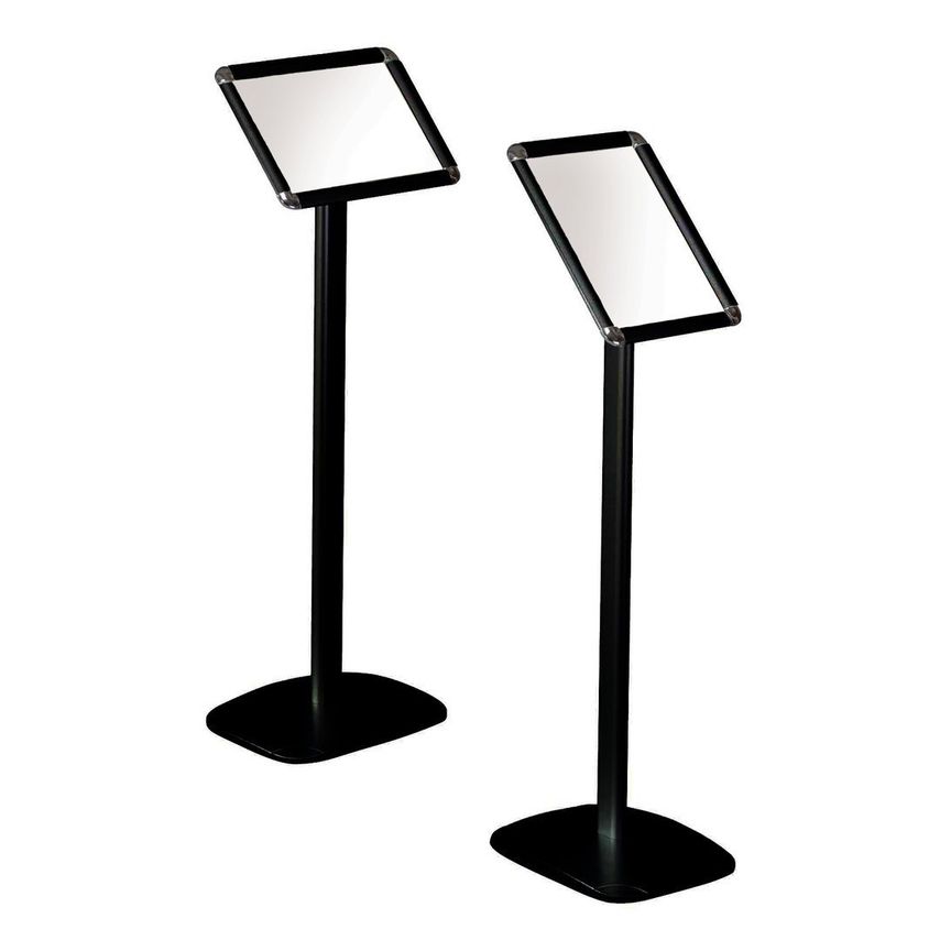 Seco Decorative Menu Board Display A4 Black - DMB-3/4BLK