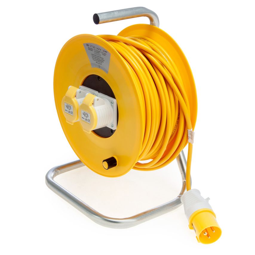 Cable Reels with Sockets