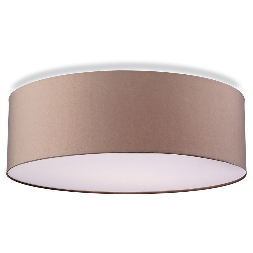 Firstlight Phoenix 2 Light Bathroom Flush Ceiling Light Taupe IP54 E27