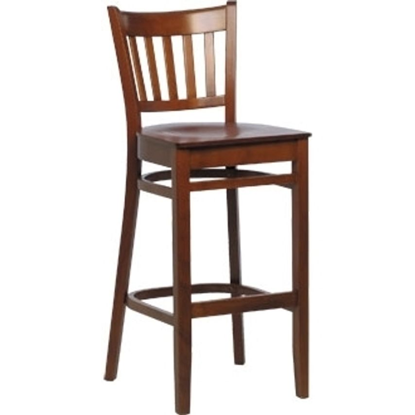 Ace & K Gredile Dark Wood High Bar Stools