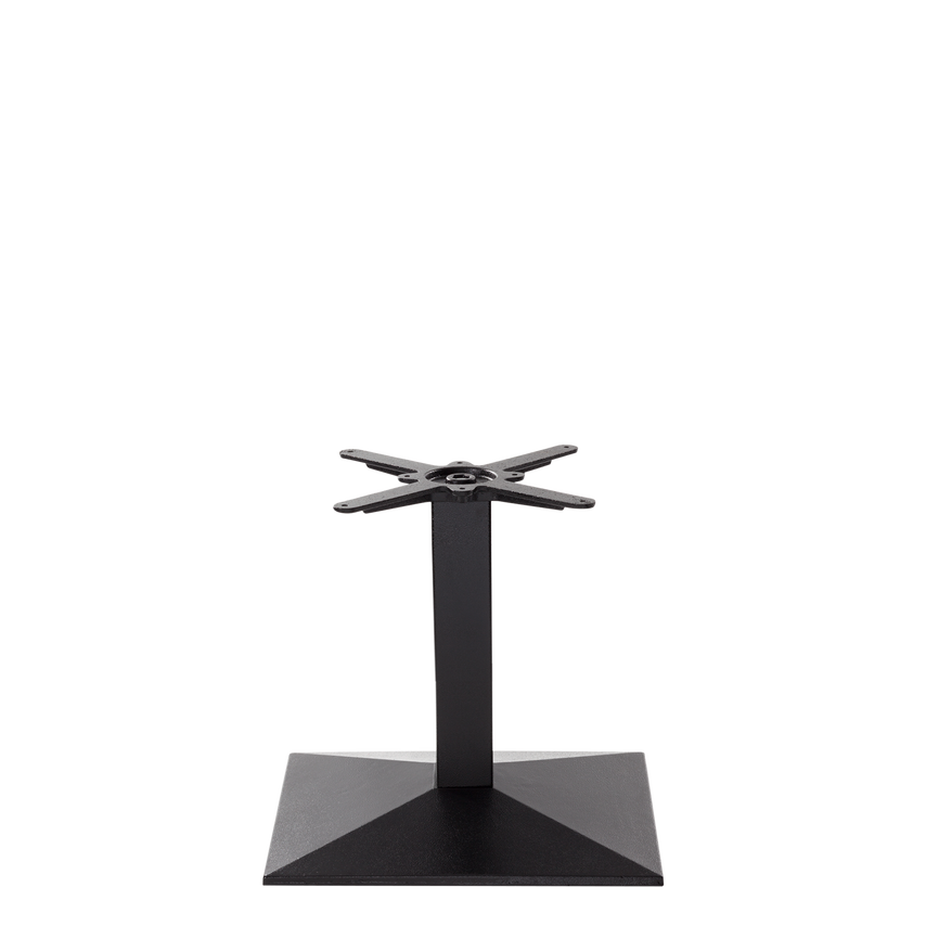 Ace & K Black Cast Iron Pyramid Rectangular Table Base Coffee Height - 480 mm