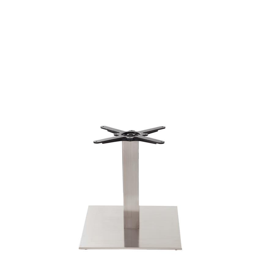 Ace & K Square Stainless Steel Table Base - Large - Coffee Height - 480 mm