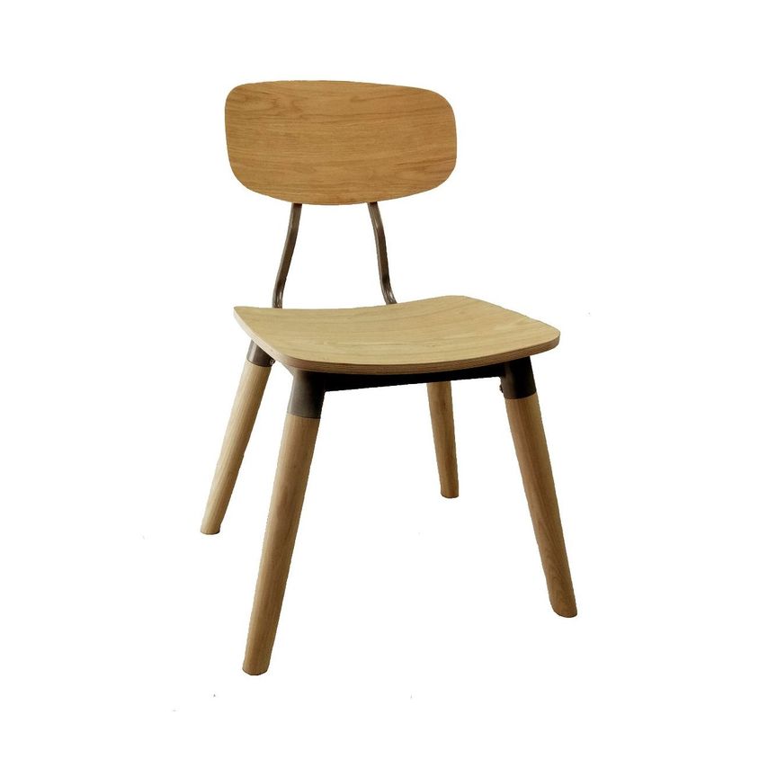 Ace & K Kolemce Side Chair Wood Legs