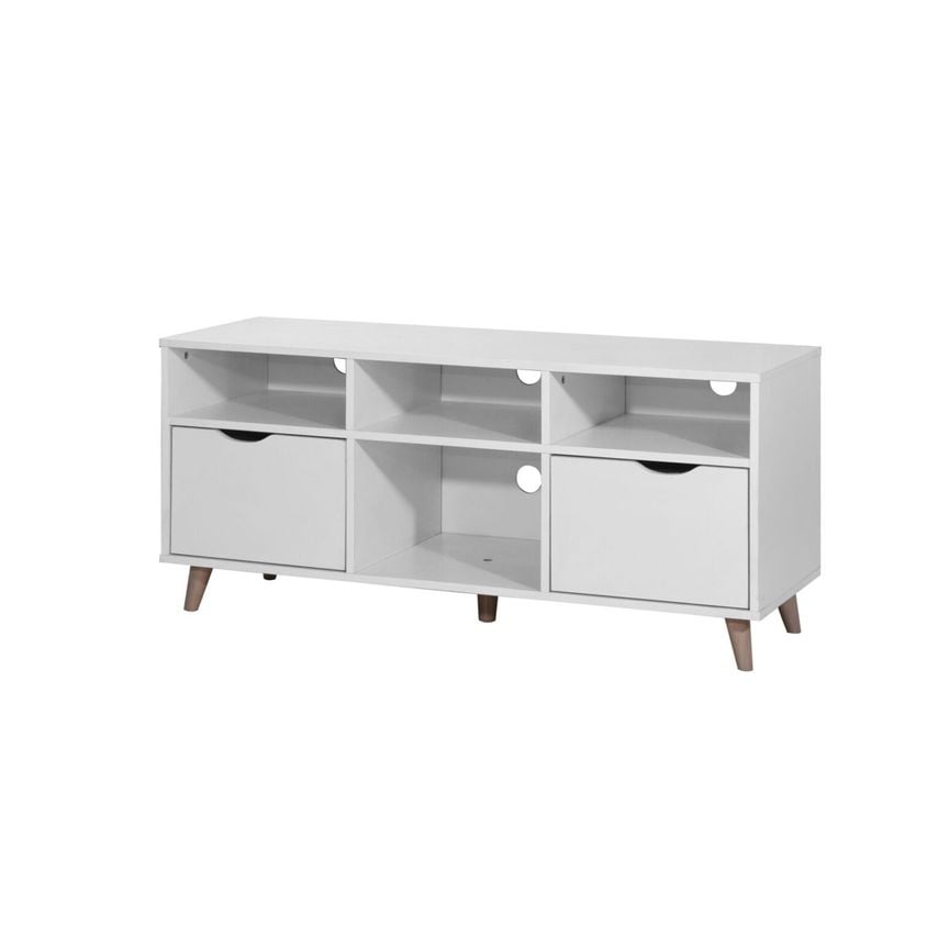 Ace & K Dunort TV Cabinet with 2 Drawers White