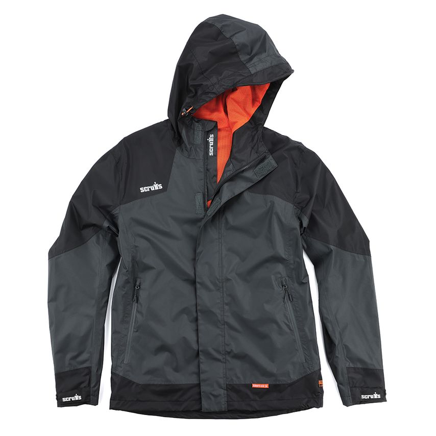 Scruffs Tech Waterproof Jacket Graphite/Black 2XL