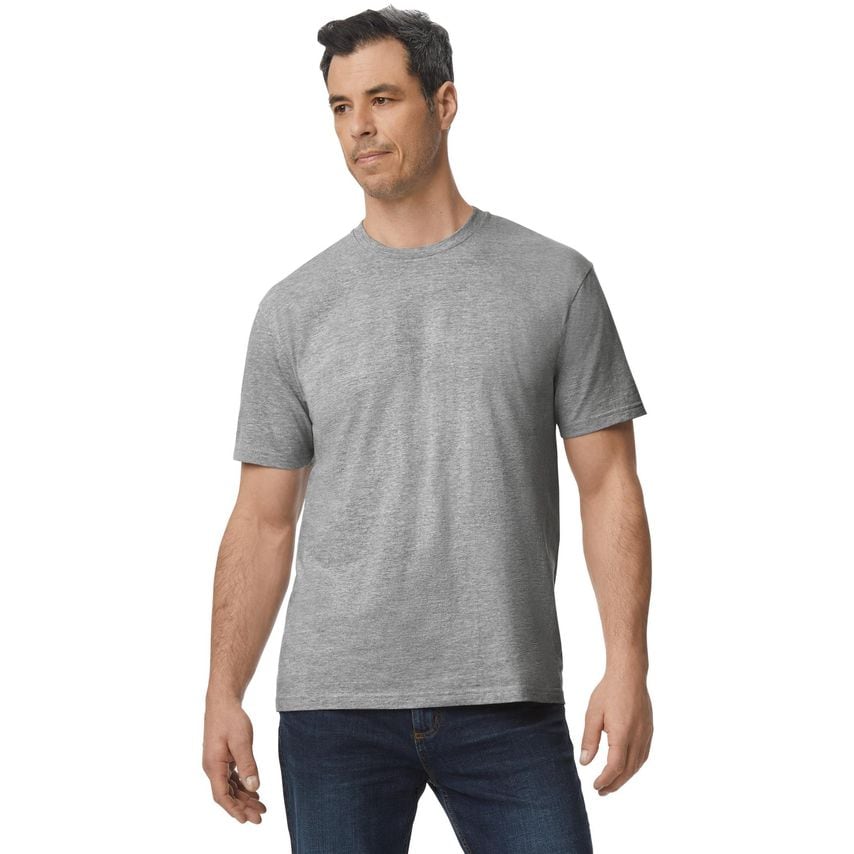Gildan Light Cotton T-Shirts Kids Sport Grey YXS
