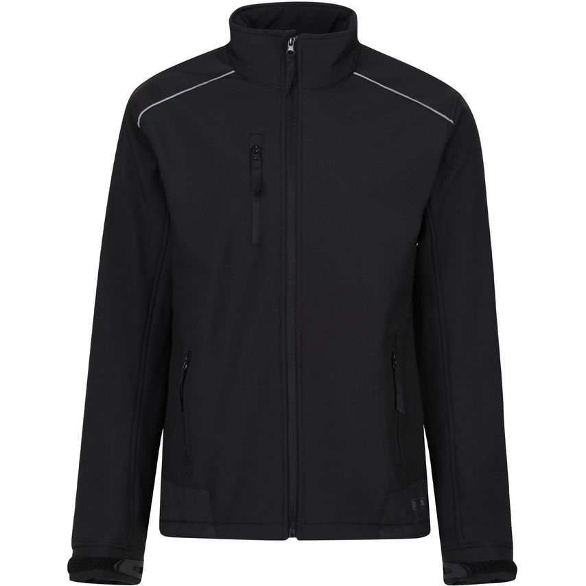 Regatta Professional Regatta Sandstorm Ripstop Workwear Softshell Jacket Black X