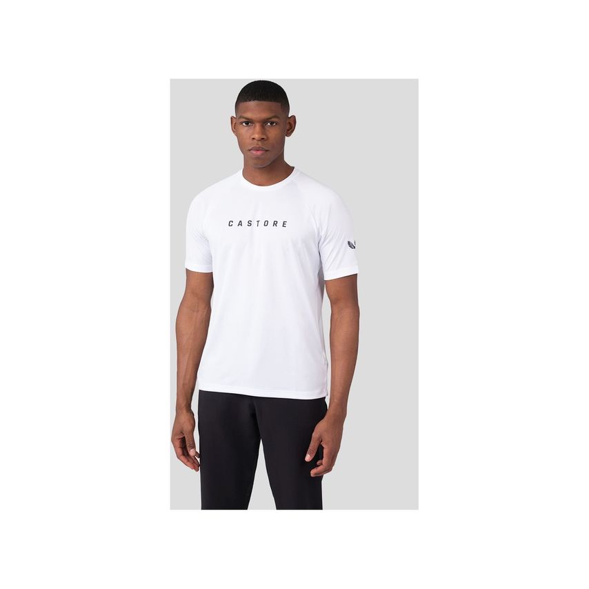 Castore Short Sleeve Raglan T-Shirt White Size 2XL Male