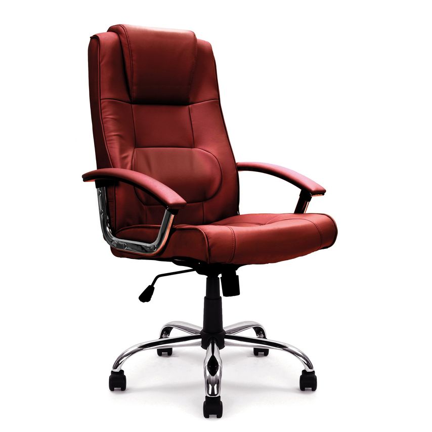 Nautilus Westminster High Back Executive Chair - Burgundy