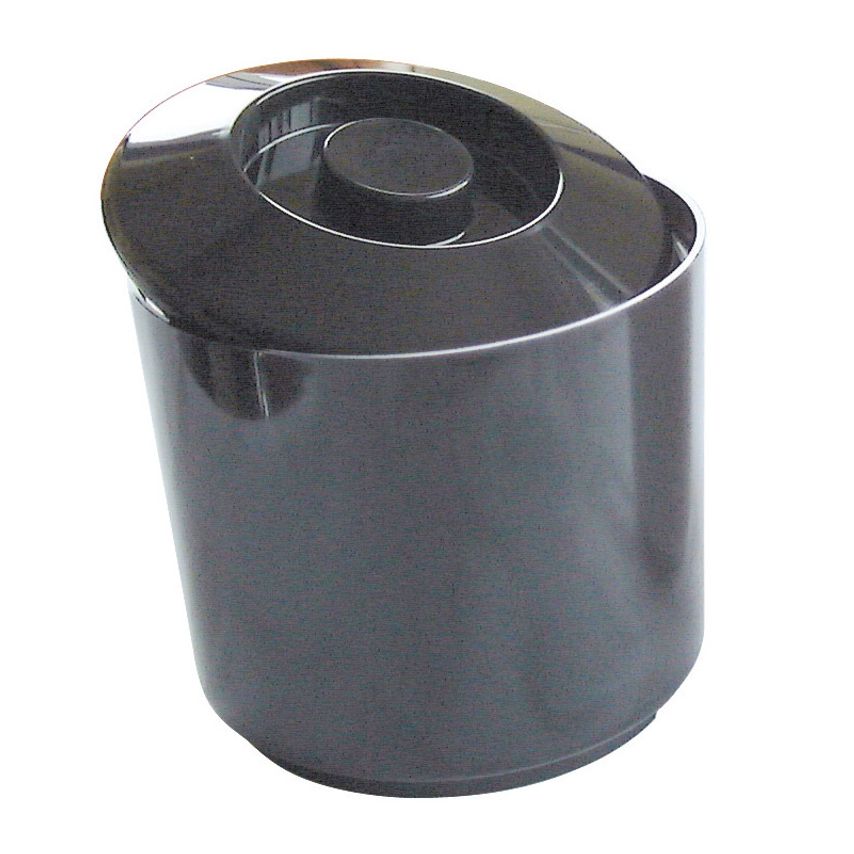 Samuel Groves Round Ice Bucket Black