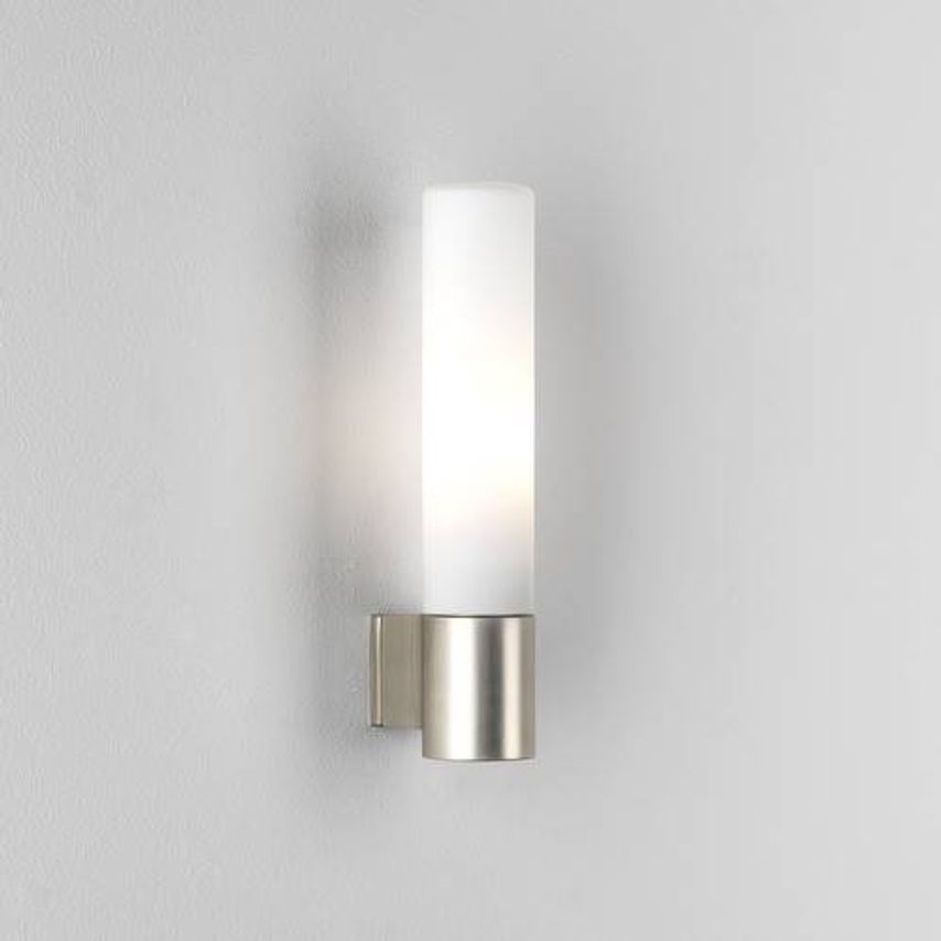 Astro Bari Bathroom Wall Light Matte Nickel IP44 G9