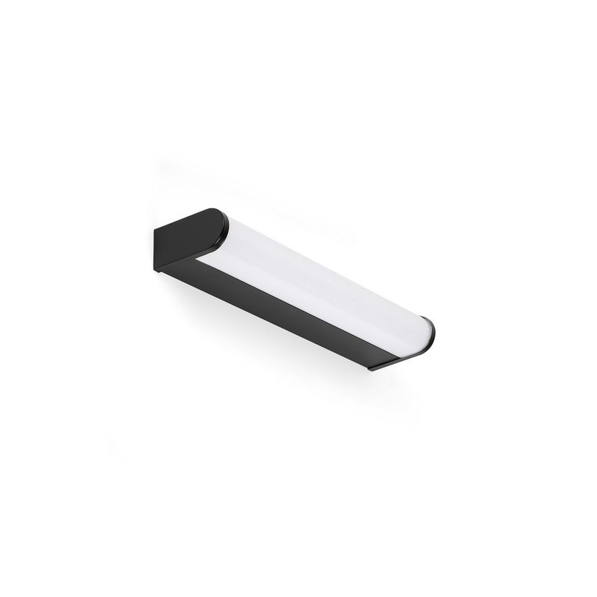 Netlighting Tide 30cm Bathroom Over Mirror Light Matte Black 3000K IP44