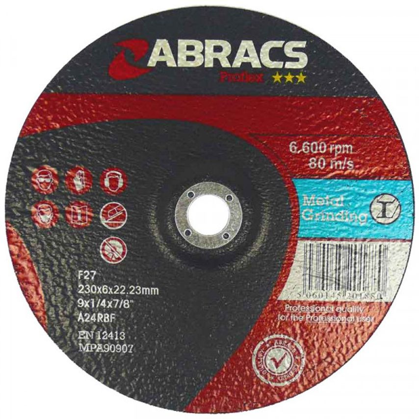 VAN LINE Abracs Proflex DPC Grinding Disc 125 x 6.0 x 22mm - WGP166