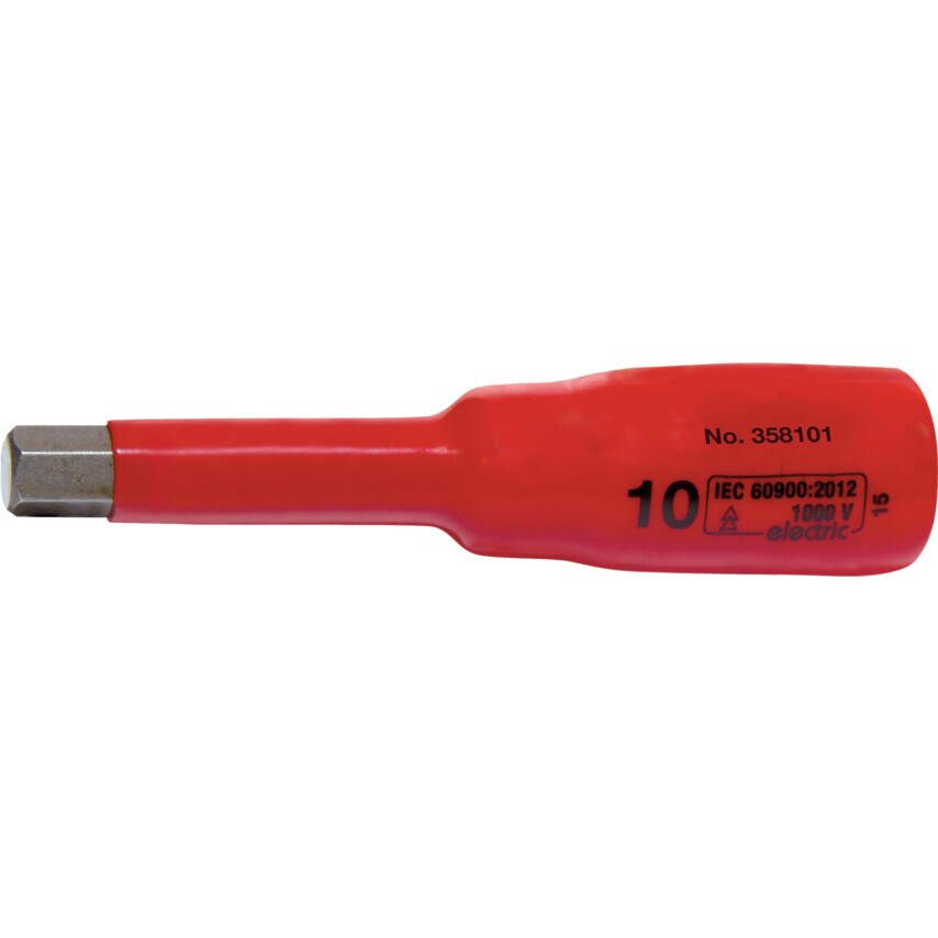 Kennedy 8mm Insulated Deep Hexagonal Socket 1/2" SQ/DR - 1000 V