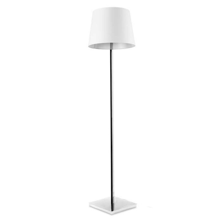 Leds C4 Lighting 1 Light Floor Lamp Chrome E27