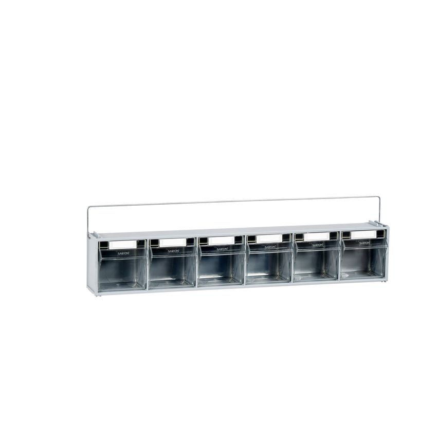 Topstore Clearbox No.4 Retaining Bar Storage Organizer
