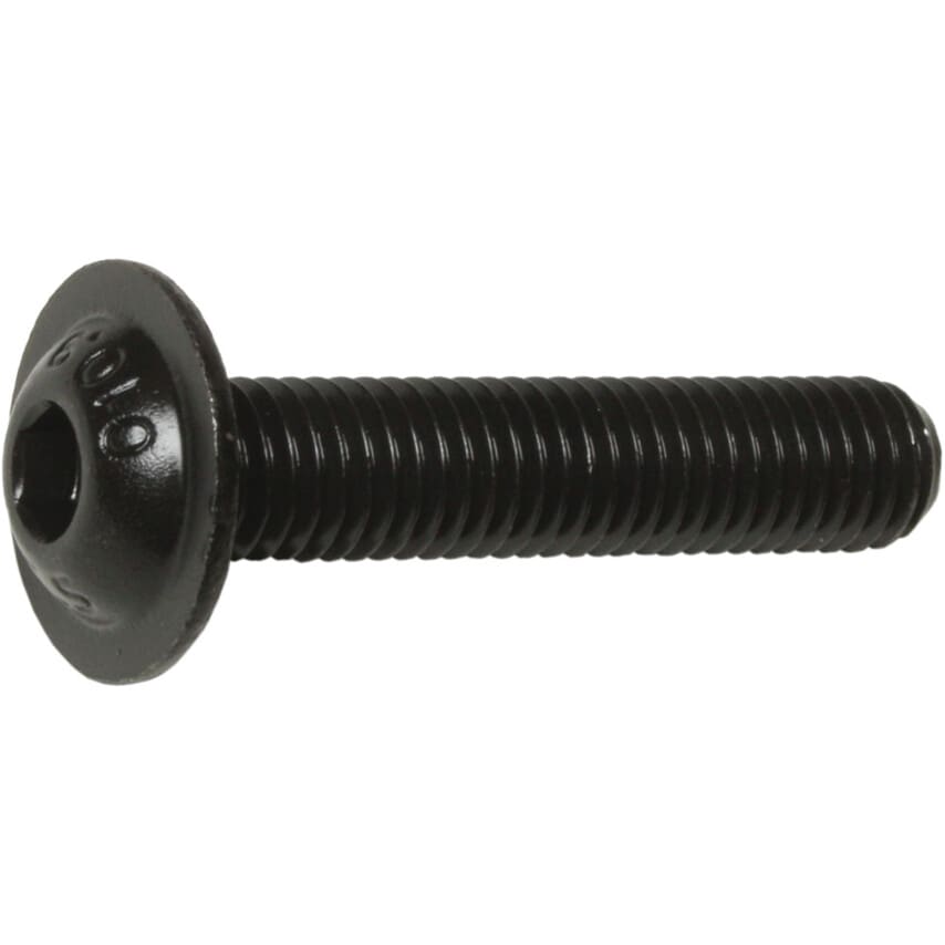 METALMATE M8 x 20 SKT Flange Dome Screw GR10.9 Self Colour 165D (Pack of 100)