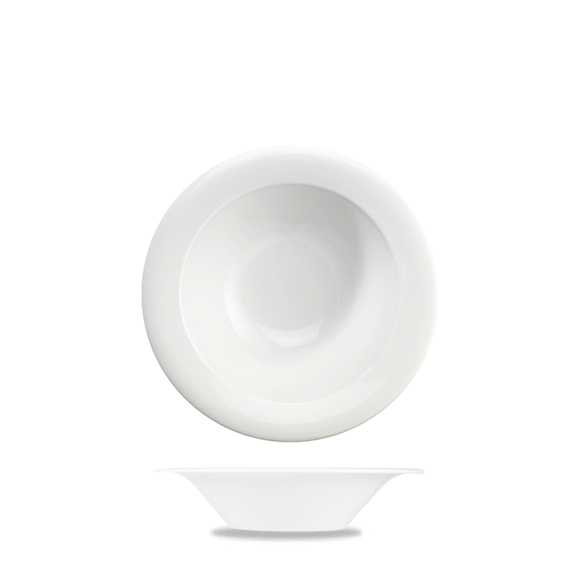 Churchill Art De Cuisine Menu Porcelain Mid Rim Bowl - 6.5"- you get 6