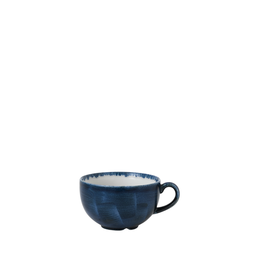 Churchill Stonecast Plume Ultramarine Cappuccino Cup 8oz- you get 12