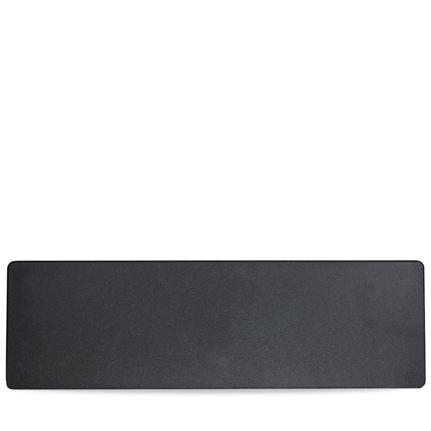 Churchill Alchemy Plastic Granite Black GN 2/4 Tray 20 5/6 x 6 1/3- you get 4