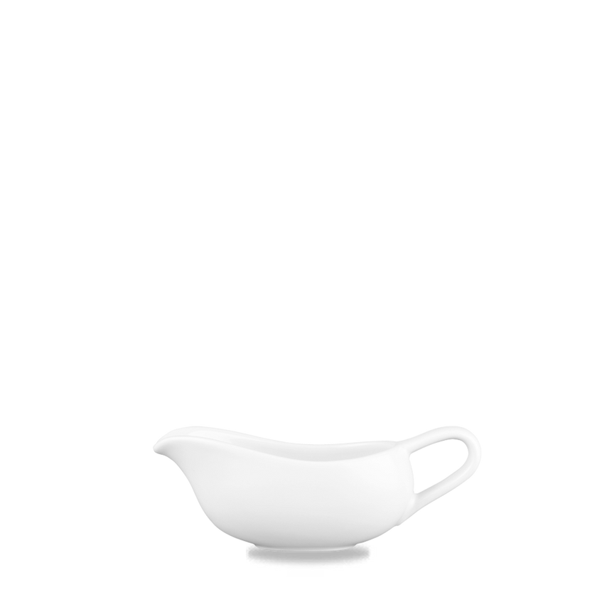 Churchill White Bit on The Side Mini Sauce Boat 4oz- you get 6