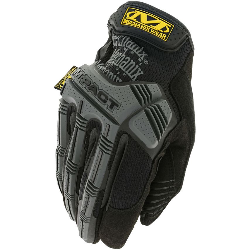Mechanix Wear M-Pact Glove Black/Grey Double Extra Large MPT-58