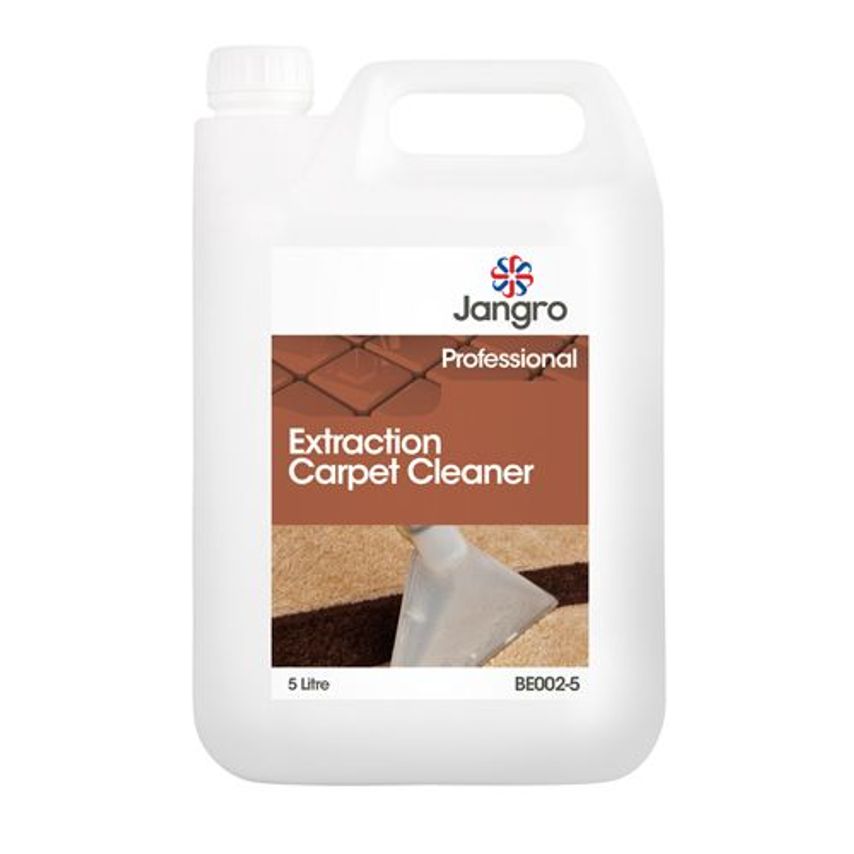 Jangro Extraction Cleaner Carpet Shampoo 5 Liter- you get 2