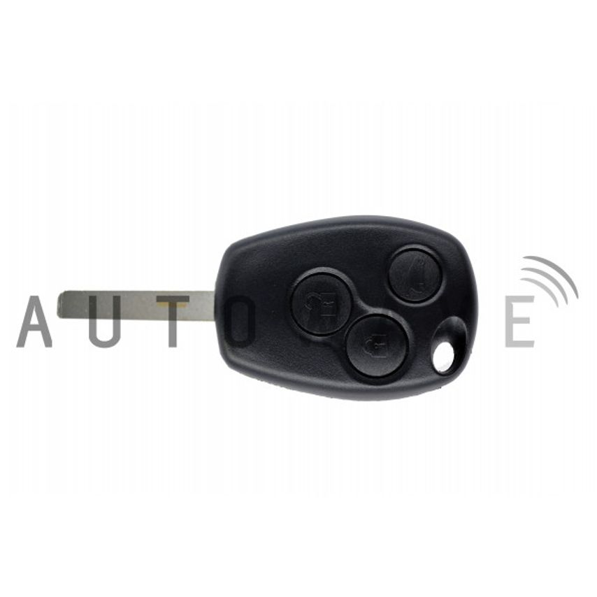 AUTOWAVE Renault/Vauxhall/Opel/Nissan 3 Button Remote (HITAG2)