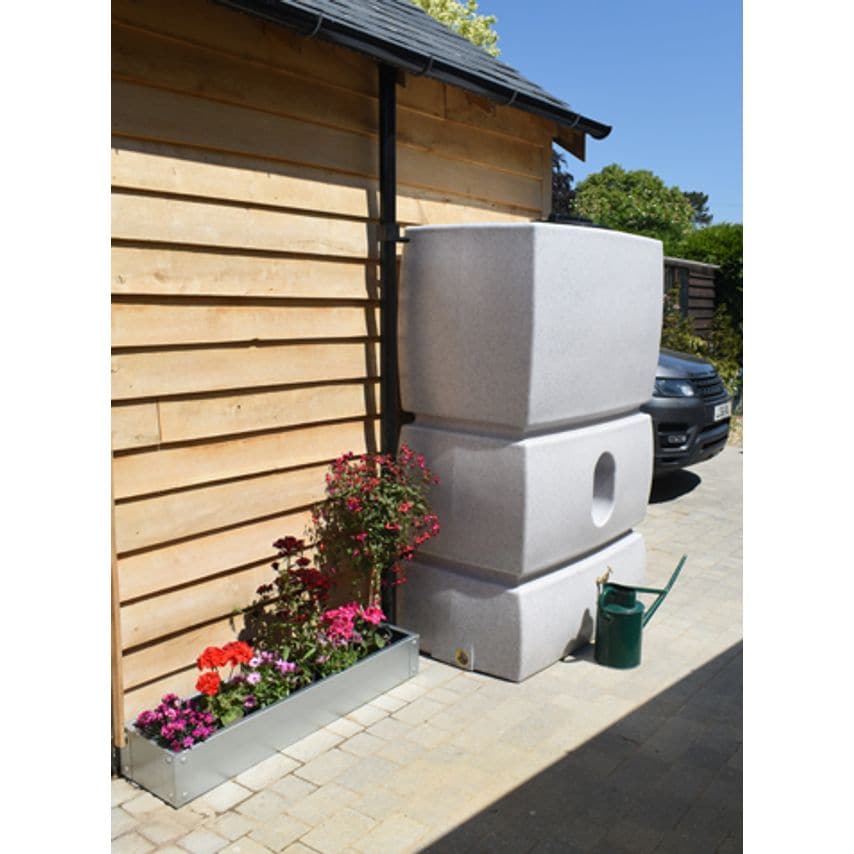 Water Butt White Marble - 1500L