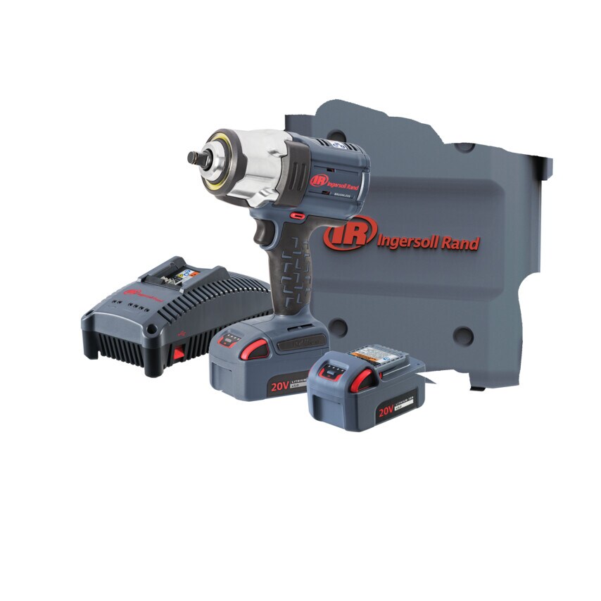 Ingersoll-Rand 1/2" 20V CORDLESS IMPACT WRENCH KIT WITH BATTERY & CHARGER