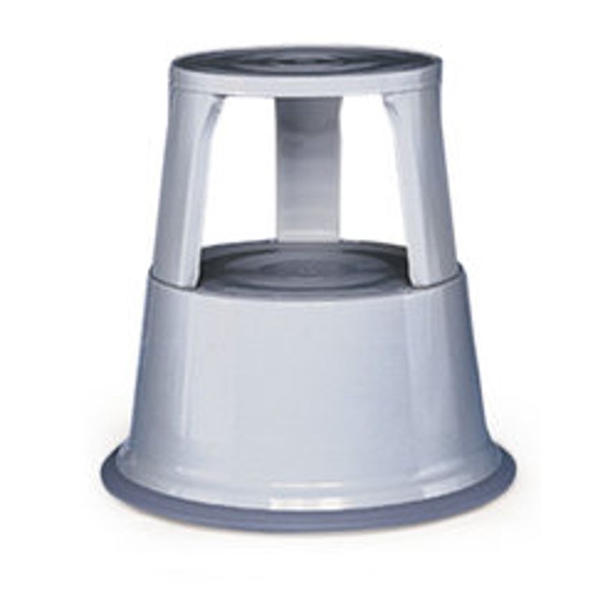 Carl Roth Stool on Rollers Metal Stool Light Grey Height 430 mm 1 Units